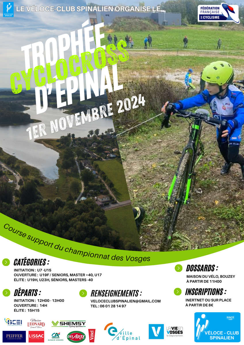 Championnat des Vosges de Cyclocross 2024